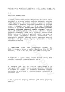 prepravny-poriadok